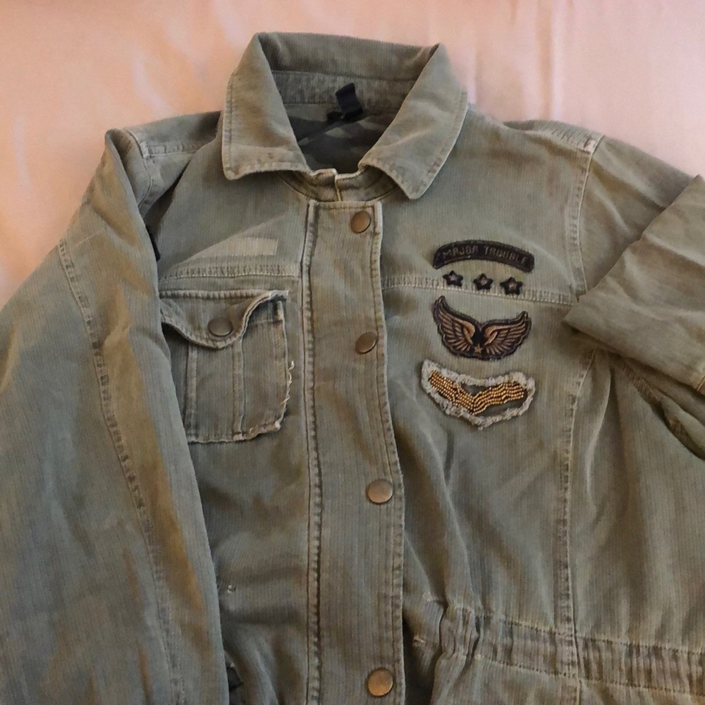 EUC//Torrid Military Anorak Jacket